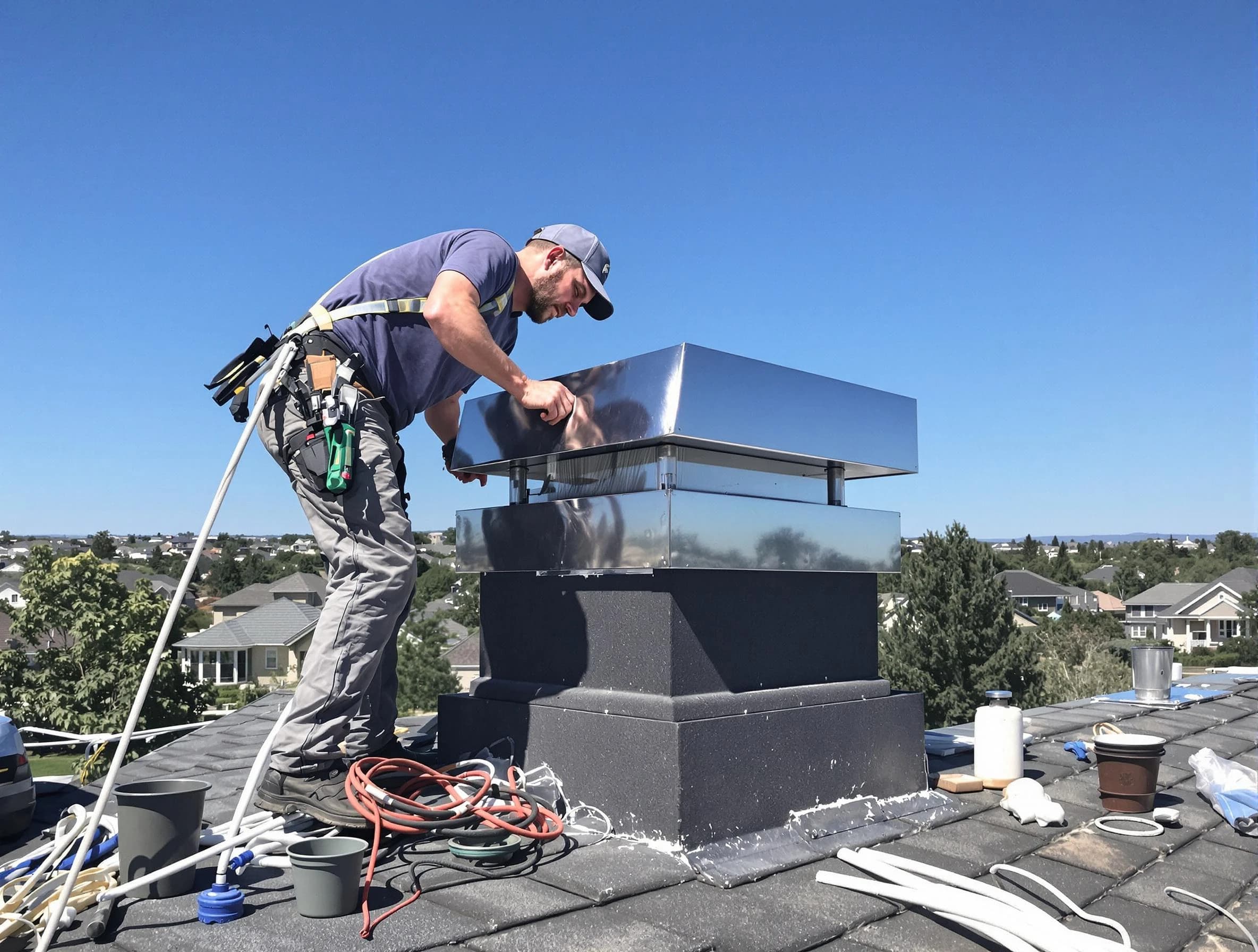 Chimney Cap Services service in Chartiers, PA